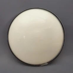 Best Pamono Modern Space Age Ceiling Lamp in White and Black Murano Glass, 1970s