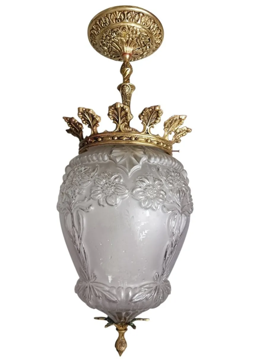 Best Pamono Modernist Ceiling Lamp, 1920s