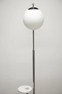Best Pamono Modernist Chrome Model H-144 Floor Lamp by Jindrich Halabala for Up Zavody, Former Czechoslovakia, 1930s