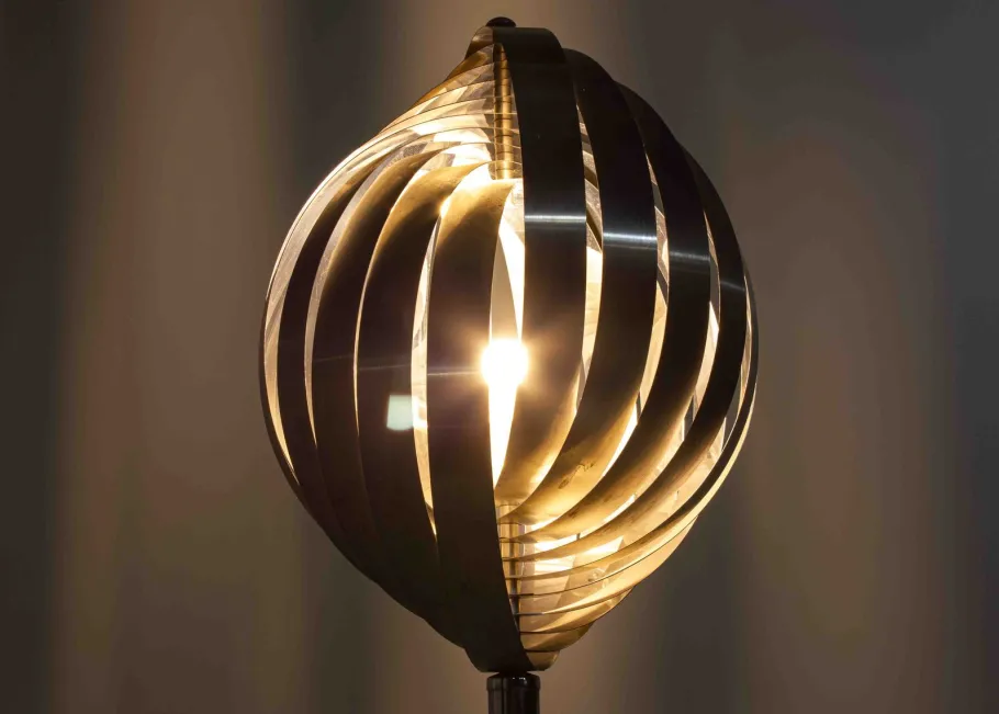 Online Pamono Moon Floor Lamp by Henri Mathieu, 1970s