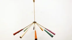 Best Pamono Multicolored Cone Sputnik Lamp
