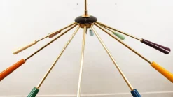 Best Pamono Multicolored Cone Sputnik Lamp