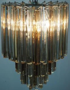 Best Pamono Murano Chandelier by Paolo Venini, 1960s
