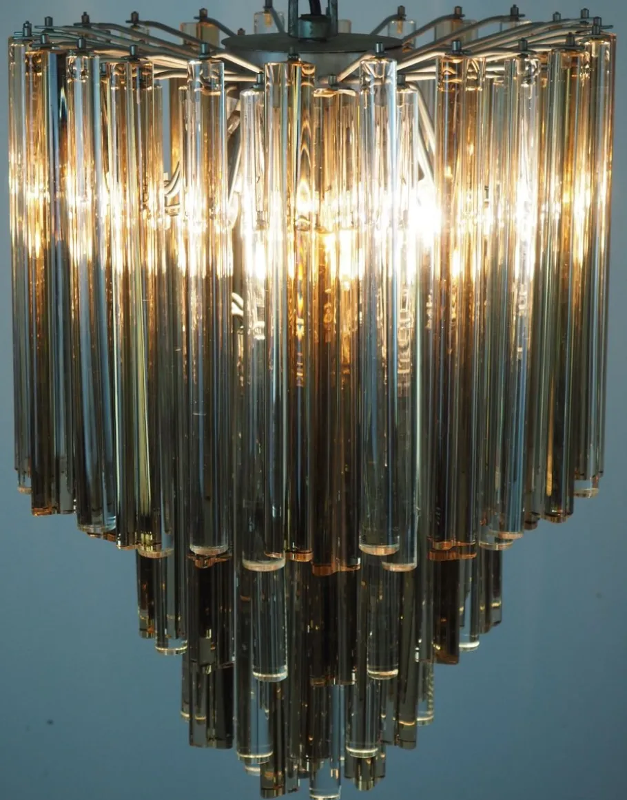 Best Pamono Murano Chandelier by Paolo Venini, 1960s