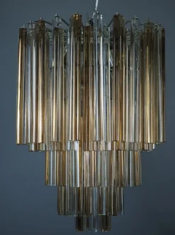 Best Pamono Murano Chandelier by Paolo Venini, 1960s