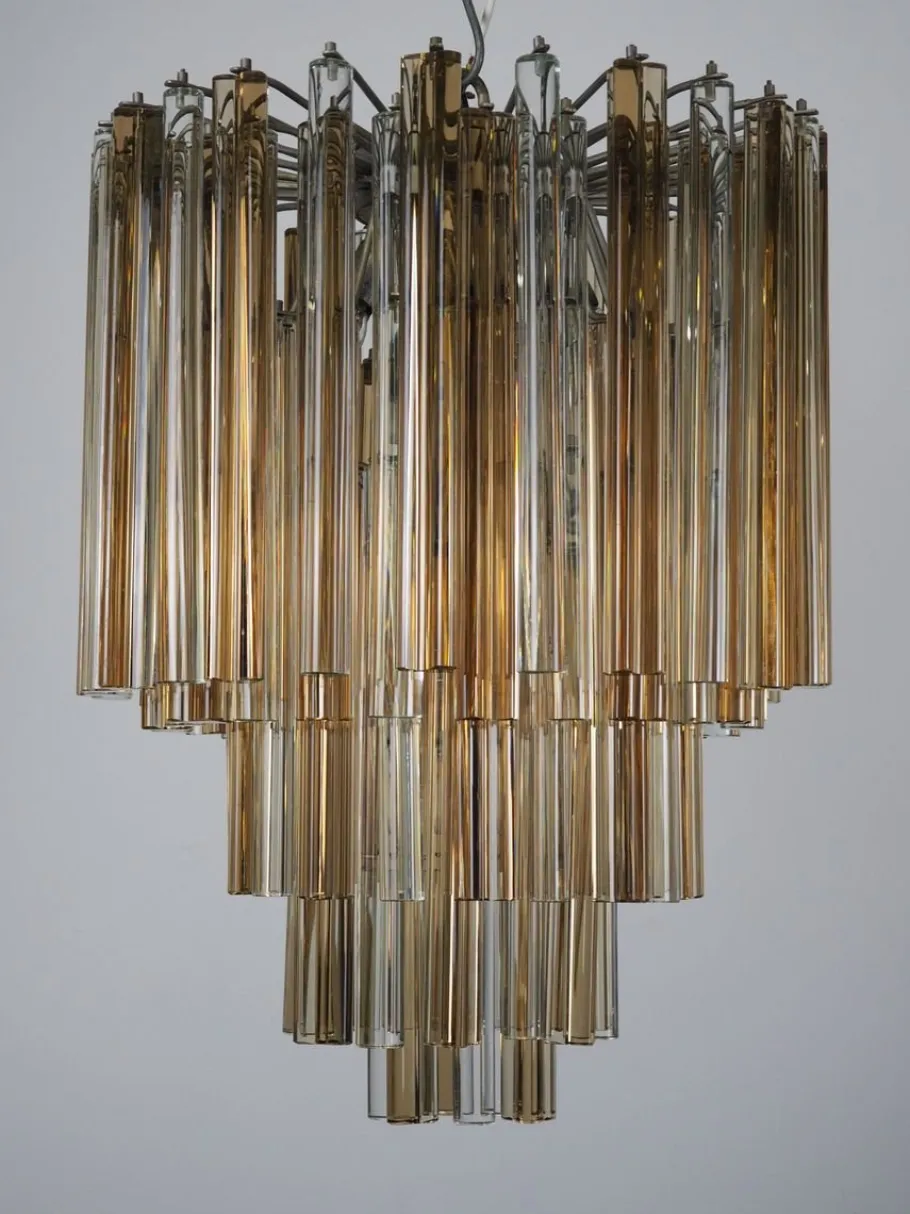 Best Pamono Murano Chandelier by Paolo Venini, 1960s