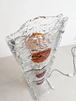 Outlet Pamono Murano Floor Lamp by Toni Zuccheri for A.V. Mazzega 1970s