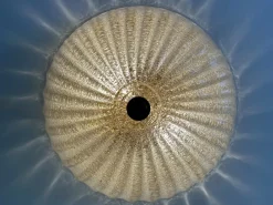 Best Pamono Murano Glass Ceiling Light by Barovier & Toso, Italy, 1960s