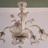 Best Pamono Murano Glass Chandelier, Italy, 1930s