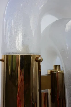 New Pamono Murano Glass Floor Lamp by Aldo Nason for Mazegga, 1970s