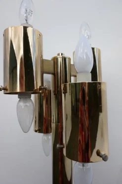 New Pamono Murano Glass Floor Lamp by Aldo Nason for Mazegga, 1970s