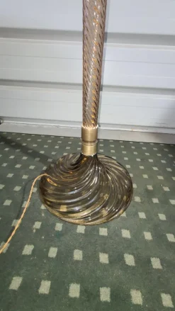 Pamono Murano Glass Floor Lamp by Paolo Venini for Venini, 1942