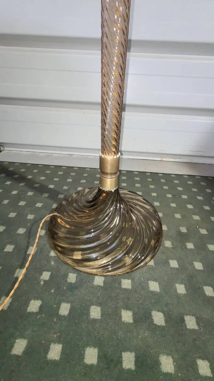 Pamono Murano Glass Floor Lamp by Paolo Venini for Venini, 1942