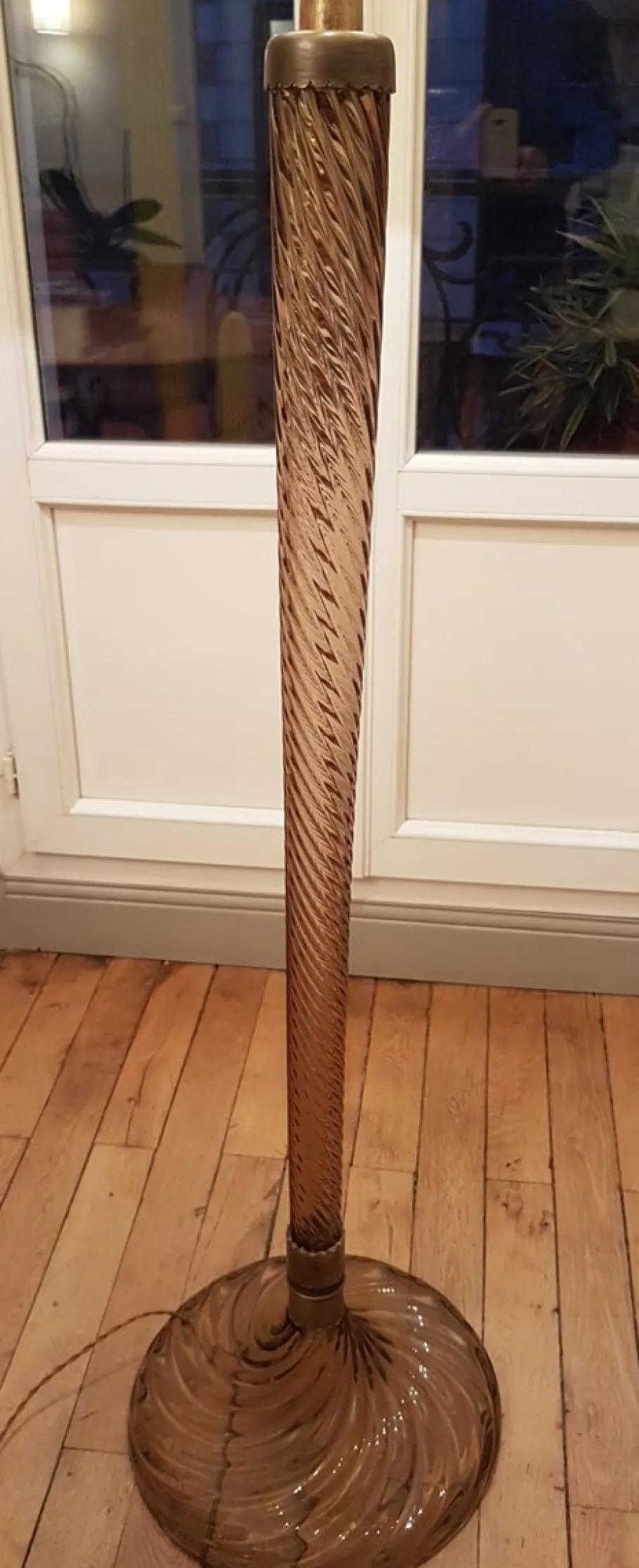 Pamono Murano Glass Floor Lamp by Paolo Venini for Venini, 1942