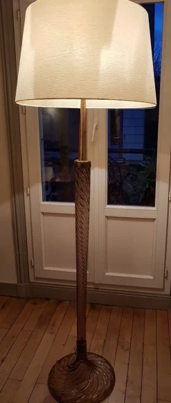 Pamono Murano Glass Floor Lamp by Paolo Venini for Venini, 1942