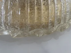 Best Pamono Murano Glass Flush Mount, 1970s