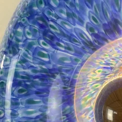 Best Pamono Murano Glass Neverrino Ceiling Lights attributed to Gae Aulenti for Vistosi, 1970s, Set of 3