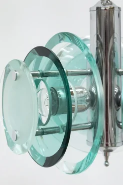 Best Pamono Murano Glass Pendant Lamp, 1960s