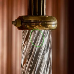 Outlet Pamono N502 Floor Lamp by Carlo Scarpa for Venini, Murano, Italy, 1930s