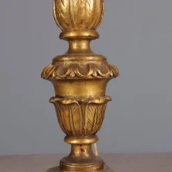 Sale Pamono Neoclassical Style Linden Floor Lamp, Italy, 20th Century