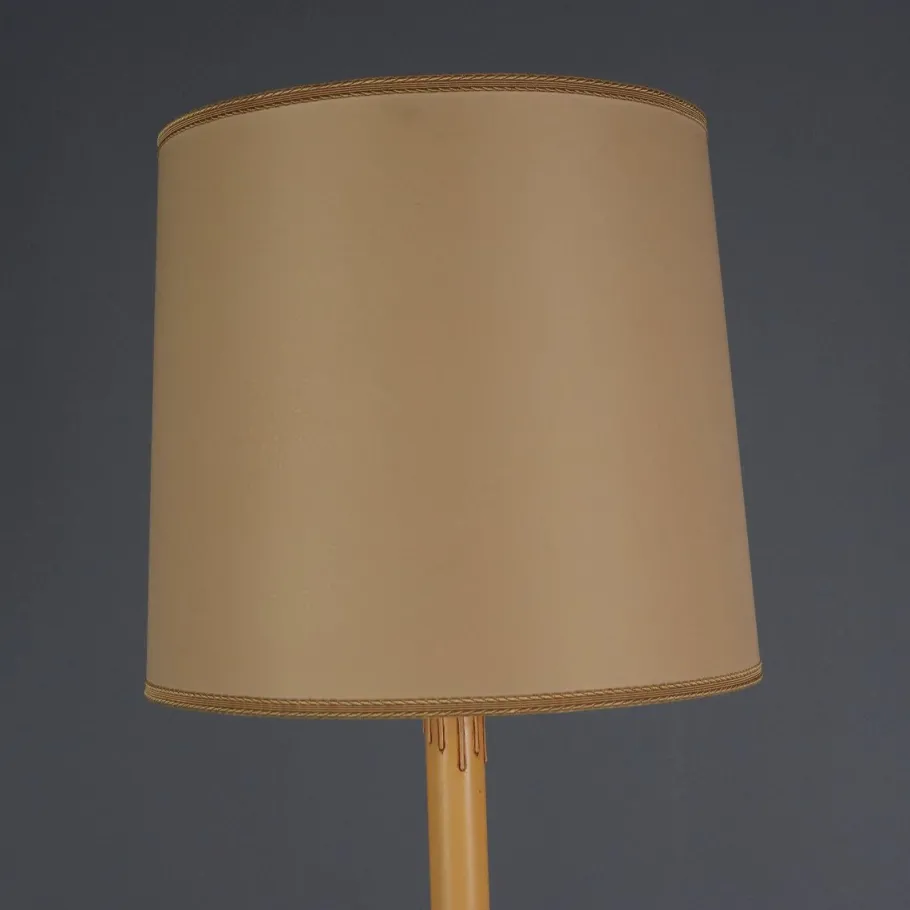 Sale Pamono Neoclassical Style Linden Floor Lamp, Italy, 20th Century