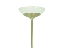Sale Pamono Nickel-Plated Metal & Opaline Glass Aminta Floor Lamp by Emma Gismondi Schweinberger for Artemide, 1966