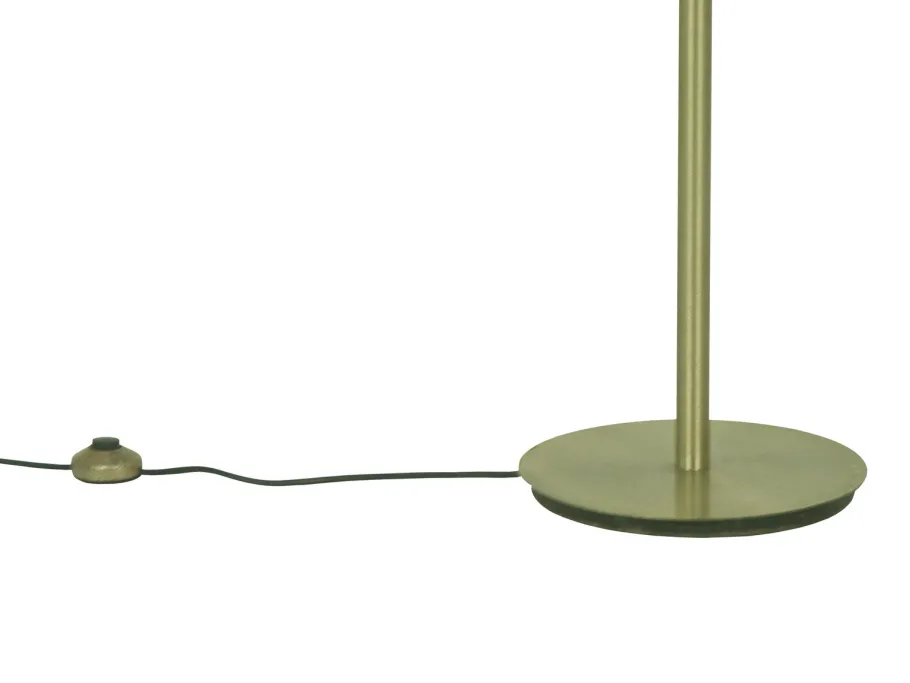 Sale Pamono Nickel-Plated Metal & Opaline Glass Aminta Floor Lamp by Emma Gismondi Schweinberger for Artemide, 1966