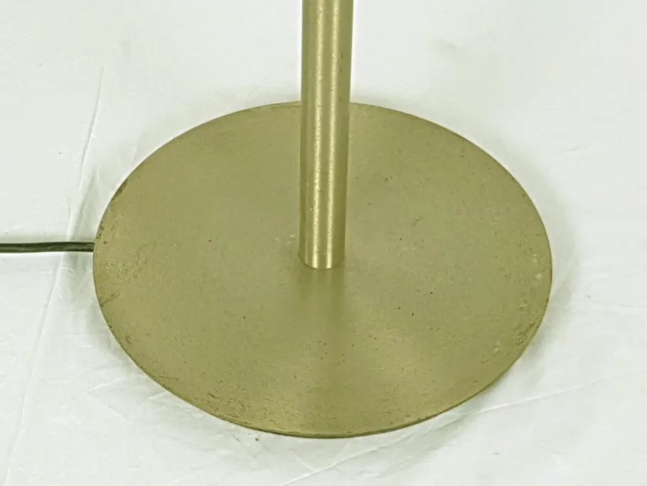 Sale Pamono Nickel-Plated Metal & Opaline Glass Aminta Floor Lamp by Emma Gismondi Schweinberger for Artemide, 1966