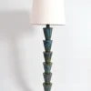 Sale Pamono Nizwa Blue and Yellow Floor Lamp by Barracuda Interiors