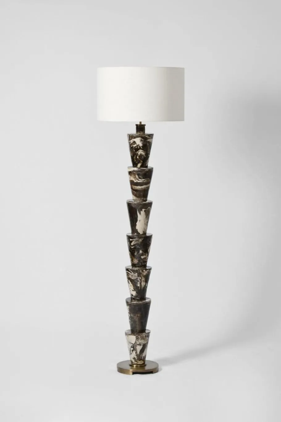 Pamono Nizwa Mixed Clay Floor Lamp by Barracuda Interiors