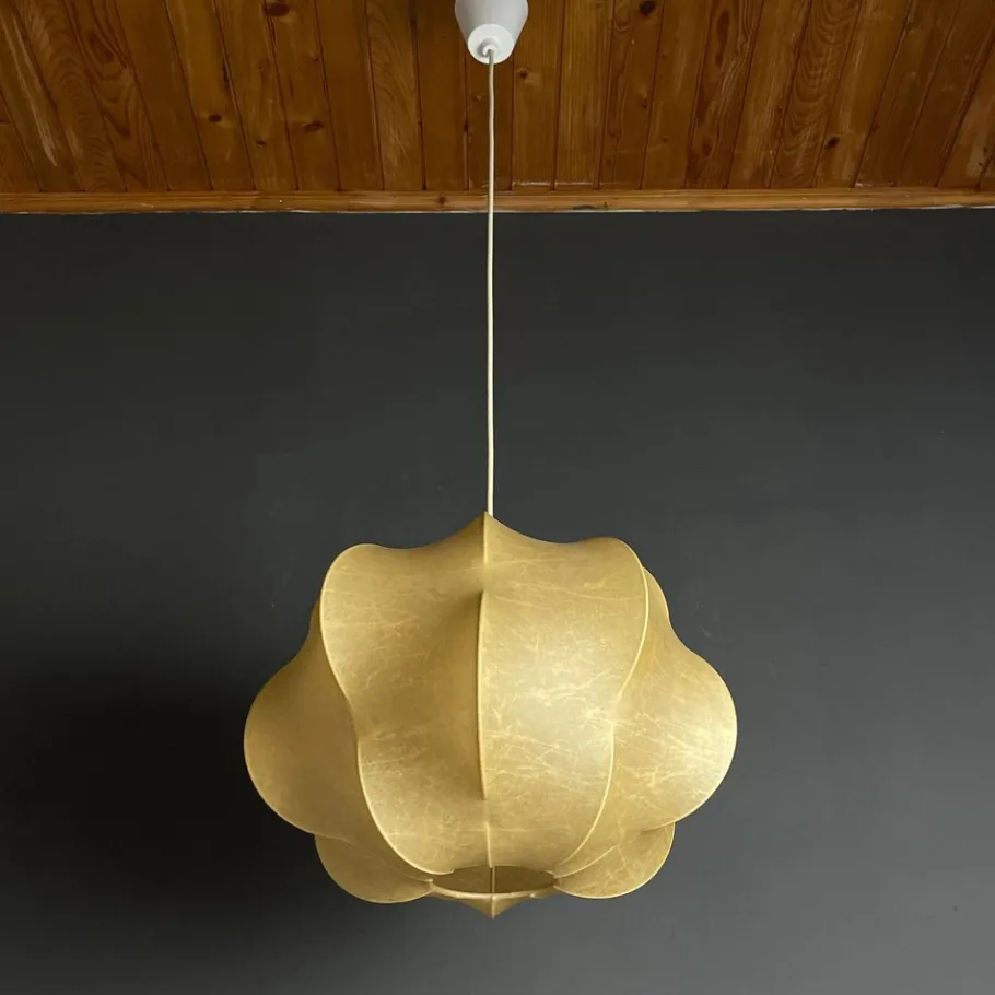 Best Pamono Nuvola Cocoon Pendant Lamp by Tobia Scarpa for Flos, Italy, 1960s