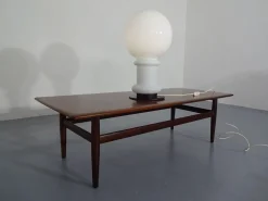 Sale Pamono Opal Glass Floor Lamp from Glashütte Limburg, 1960s