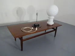 Sale Pamono Opal Glass Floor Lamp from Glashütte Limburg, 1960s