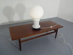 Sale Pamono Opal Glass Floor Lamp from Glashütte Limburg, 1960s