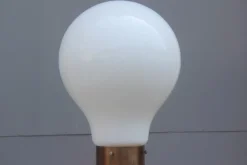 Online Pamono Orange & White Floor Lamp, 1960s