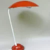 New Pamono Orange and Light Beige Outdoor Mushroom Lamp from Bega, 1950s