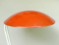 New Pamono Orange and Light Beige Outdoor Mushroom Lamp from Bega, 1950s