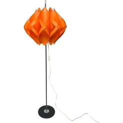 Hot Pamono Orange Floor Lamp by Milanda Havlova, 1970s