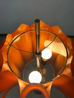 Hot Pamono Orange Floor Lamp by Milanda Havlova, 1970s