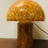 Sale Pamono Orange Mushroom Lamp by Peill and Putzler, 1970s