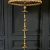 New Pamono Oriental Brass Floor Lamp