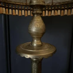 New Pamono Oriental Brass Floor Lamp