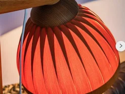 New Pamono Original Scandinavian Bent Pine Adjustable Floor Light by Hans-Agne Jakobsson, 1960s