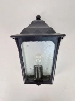 Sale Pamono Outdoor Wall Lamp Metal Glass Wall Lamp from RZB, 1980s
