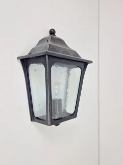 Sale Pamono Outdoor Wall Lamp Metal Glass Wall Lamp from RZB, 1980s