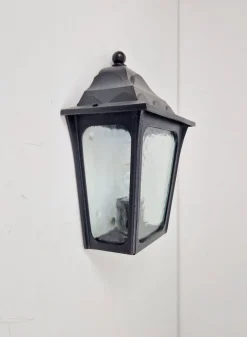 Sale Pamono Outdoor Wall Lamp Metal Glass Wall Lamp from RZB, 1980s