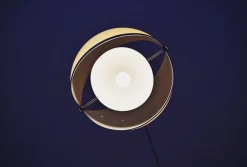 Sale Pamono Pac-Man Arco Floor Lamp attributed to Superstudio for Poltronova, 1970s