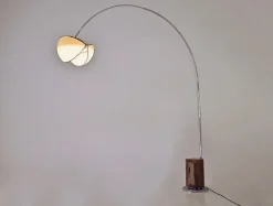 Hot Pamono Pac-Man Arco Floor Lamp attributed to Superstudio for Poltronova, 1970s