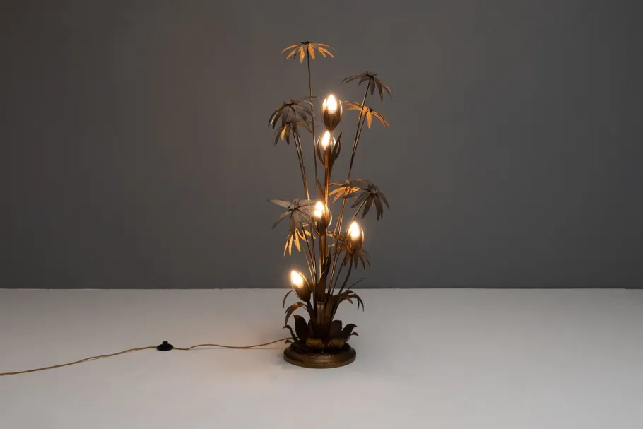 Best Pamono Palm Lamp attributed to Hans Kögl, 1950s