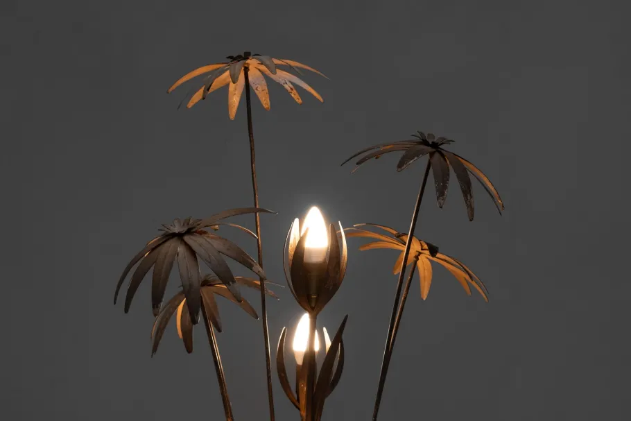 Best Pamono Palm Lamp attributed to Hans Kögl, 1950s